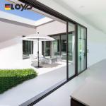 Aluminium Sliding Window Section Soundproof Double Glazed With Screen for sale