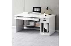 China 1.2M Home Study Desk Brown Classic Modern Study Table With Locks supplier