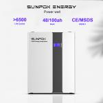 10kw Powerwall 10Kwh Solar System 48V Solar Lithium Battery Pack 48V 200Ah LiFePO4 Energy Storage Battery for sale
