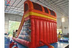 China Inflatable Slide The Cars Inflatable Dry Double Slides Castle supplier
