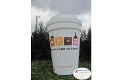 China giant inflatable coffee cup model show outdoor supplier