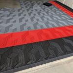 Anti Skid Interlocking Garage Tile ASTM D2047 Garage Floor Tiles for sale