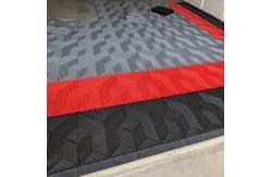 China Heavy Duty Interlocking Ribbed New Design Unique New Style Tiles with Slip Resistance supplier