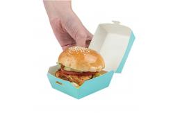 China Customized Burger Box Packaging made of Paperboard for Recyclable Fast Food supplier