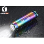Self Luminlous EDC LED Flashlight With Personalized Chromatic Body for sale