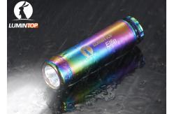 China Self Luminlous EDC LED Flashlight With Personalized Chromatic Body supplier