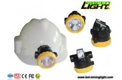 China Waterproof 200mA 0.93w 117lum Rechargeable LED Headlamp supplier