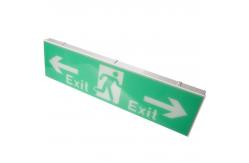 China 220V LED Battery Power Emergency Exit Sign With 3 Years Warranty supplier