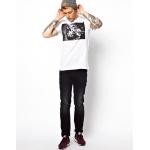 sun wear t shirts wholesale with spraycans print men clothes t-shirt
