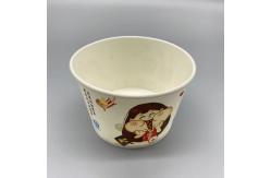 China Flexographic 500ml Biodegradable Paper Bowls Virgin Wood Pulp supplier