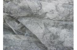 China Yarn Nylon Silver Metallic Lace Fabric For Nightwear Anti-Static CY-LW0632 supplier