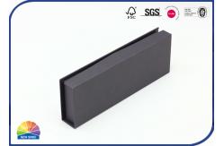 China Black Printing Custom Shape Cardboard Paper Box Hinge Lid Box supplier