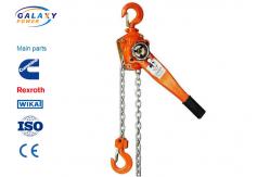 China 1.5 Ton Lever Hoist Overhead Line Construction Tools Manual Chain Block supplier