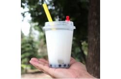 China Pp Hard Plastic Disposable Drinking Cup 500ml Injection Mould Cup With Lids supplier