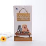 Custom Rectangle Paper Packaging Box , Cardboard Foldable Boxes For Pet'S Bowl for sale