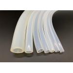 Platinum Cured Clear Silicone Translucent Soft Rubber Tubing For Industrial Use for sale