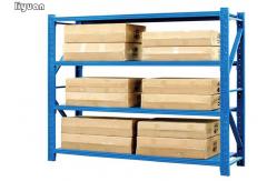 China Custom Q235 Steel Medium Duty Shelving Racking Capacity 200-800 Kgs Anti - Rust supplier