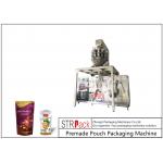 MCU Control Nuts Packaging Machine / Stand Up Pouch Filling Sealing Machine For Peanut for sale