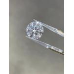 Ideal Cut Round Shape 2.4ct IGI Certified Lab Grown As Grown CVD Diamond for sale