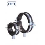 Carbon Steel M8+M10 Metal Pipe Clamp Pipe Hanger  with EPDM Rubber for sale