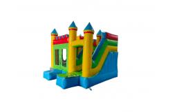 China Customized Commercial PVC Inflatable Combos Castle Inflatable Slide supplier