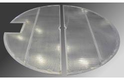China 2.03mm Wire Diameter Wedge Wire Baskets with High Weave Density supplier