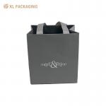 Factory Direct Sales Paper Bag Gray One for Gift Packaging Small Gift Bag With Logo Add Shopping Bag for sale