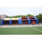 0.4mm PVC tarpaulin detachable Inflatable Paintball Bunker Arena for sale