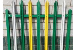 China H2.7m Welded Wire Mesh Fence D Section Palisade Fencing supplier