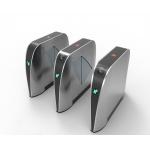 Acrylic 15mm Panel Automatic Flap Barrier System 0.2 Sec Open / Close Speed