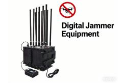 China Portable anti-drone frequency digital information jamming device supplier