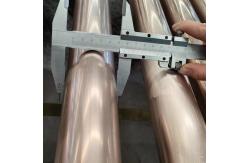 China 3 STD Seamless Copper Nickel Pipe CUNI90/10 Round UNS C70600 supplier