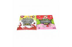 China Custom Plastic Packaging Pouch 3 Side Seal Bag For Candy Gummies supplier