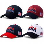 Packging 1PCS/PP Bag 6 Panel Embroidered Baseball Caps With Custom Eyelets for sale