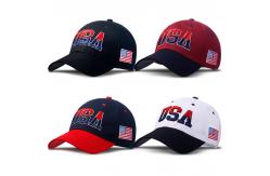 China Packging 1PCS/PP Bag 6 Panel Embroidered Baseball Caps With Custom Eyelets supplier