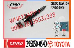 China Diesel Common Rail Diesel Injectors 295050-0540 For Toyota  23670-0L110 supplier