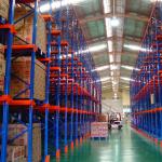 Warehouse Storage Solution Drive-In Pallet Rack with Electrostatic Spray Painting