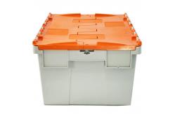 China Solid Box Plastic Moving Boxes Stackable Industrial Packing Nestable Crate supplier