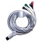 TPU Insulation Material 3/5 Lead ECG Cable for Rainbow Patient Monitor Wires for in vitro diagnostic equipment for sale