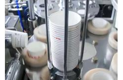China Pulp Molding Machine Ultrasonic Paper Tea Cup Making Machine With Beverages supplier