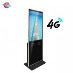 FHD 1920 X 1080P Indoor Digital Signage With 43 Inch LCD 4G WIFI LAN Network Support for sale