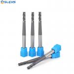 CNC TiAN Coated Carbide End Mill For Customized Stainless Steel And Copper Alloy Processing for sale