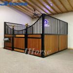Equestrian Roof Prefabricated Free European Horse Stalls Farm Stables Equipment for sale