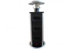 China Manual Kitchen Pop Up Power Sockets 13 Amps Power Rating Easy Operation supplier