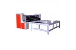China Rotary Chain Feeding Flexo Printer Slotter Machine Smooth Operation supplier