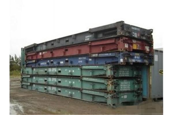 In line with international standards of second-hand 20gp steel dry containers