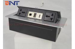 China Flexible Replaceable Desk Pop Up Sockets , Multi function Table Pop Up Outlets supplier
