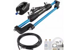 China 200mm Stroke Front Mounting Outboard Steering System 150Hp supplier