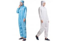 China Clean Room Anti Static ESD Smock Gown Custom Waterproof With Long Sleeve supplier