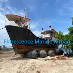 Heavy Duty Salvage Marine Rubber Airbag For Ship And Boat Launching Lifting for sale